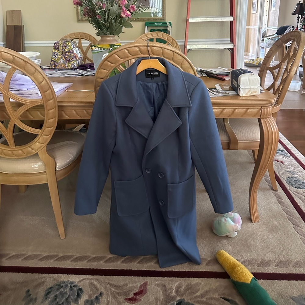 Navy Fashion Collection Coat